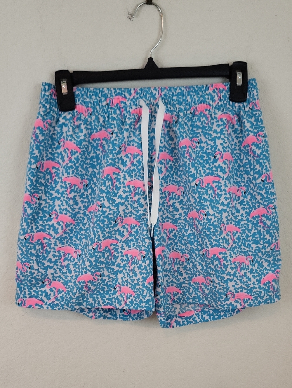 Chubbies The Domingos Are For Flamingos 5.5” Classic Swim Trunks Size Small